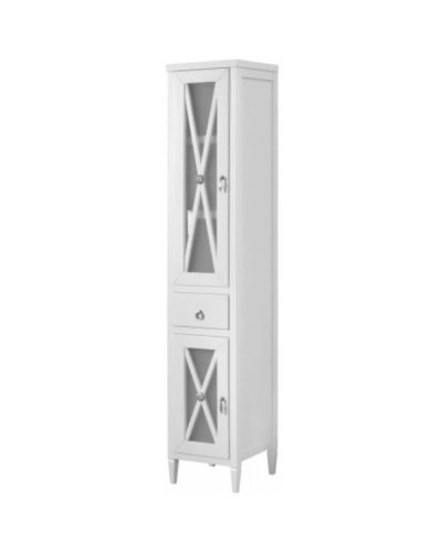 Пенал напольный белый глянец L Belux Рояль П 30-01