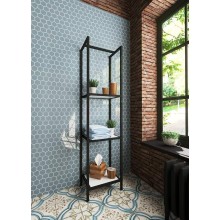 Стеллаж Эстет Comfort Loft 40 ФР-00003670 Белый