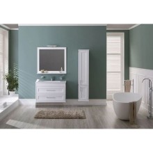 Пенал подвесной белый матовый R Aquanet Бостон 00209681