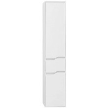 Пенал подвесной белый глянец R Aquanet Модена 00196967