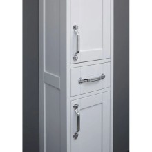 Пенал подвесной белый глянец R Aquanet Денвер 00199214