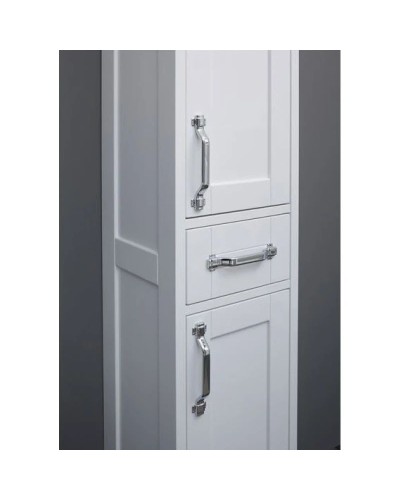 Пенал подвесной белый глянец R Aquanet Денвер 00199214