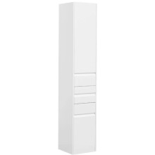 Пенал подвесной белый глянец R Aquanet Палермо 00203943