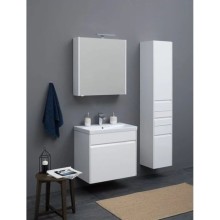 Пенал подвесной белый глянец R Aquanet Палермо 00203943