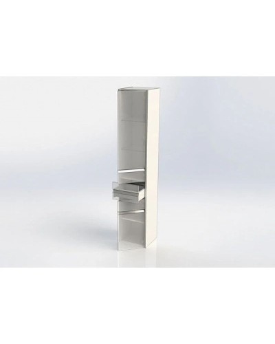 Пенал подвесной белый глянец R Aquanet Палермо 00203943