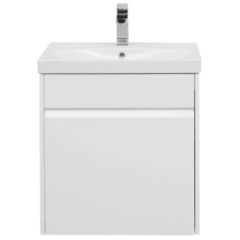 Тумба белый глянец 59 см Aquanet Палермо 00203934