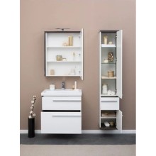 Пенал подвесной эвкалипт мистери/белый глянец R Aquanet Фостер 00202062