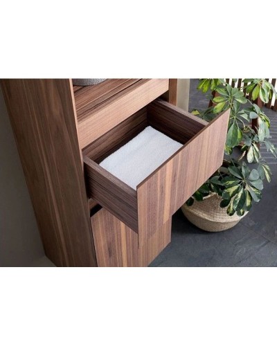 Пенал подвесной орех R Aquanet Нью-Йорк 00203956