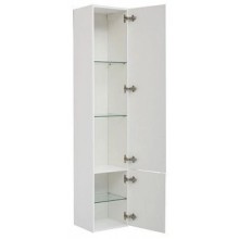 Пенал подвесной белый глянец R Aquanet София 00199871