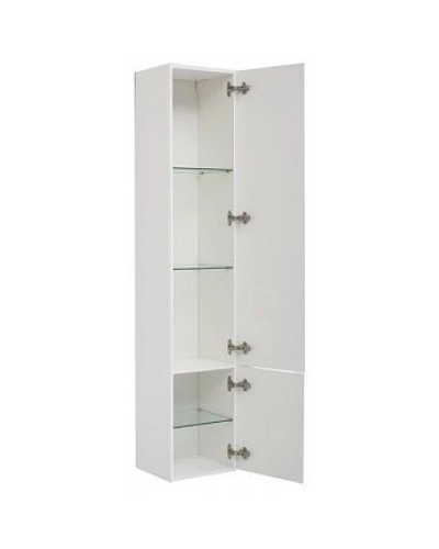 Пенал подвесной белый глянец R Aquanet София 00199871