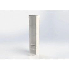 Пенал подвесной белый глянец R Aquanet София 00199871