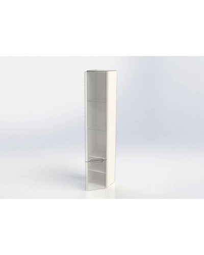 Пенал подвесной белый глянец R Aquanet София 00199871