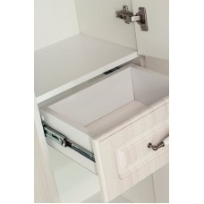 Шкаф пенал Style Line Олеандр 2 Люкс 36 ЛС-00000290 Рельеф пастель