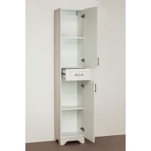 Шкаф пенал Style Line Олеандр 2 Люкс 36 ЛС-00000290 Рельеф пастель