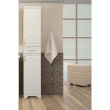 Шкаф пенал Style Line Олеандр 2 Люкс 36 ЛС-00000290 Рельеф пастель