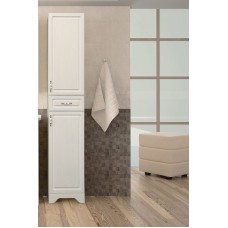 Шкаф пенал Style Line Олеандр 2 Люкс 36 ЛС-00000290 Рельеф пастель