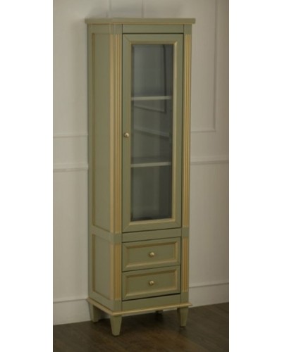 Шкаф пенал Migliore Kantri 50 26718 Оливковый