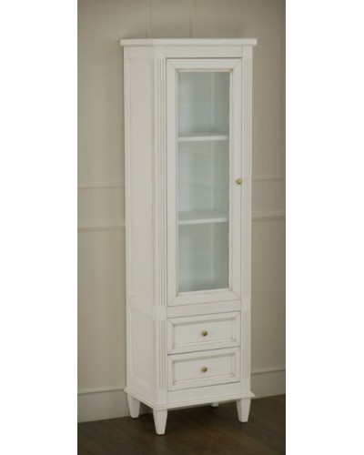 Шкаф пенал Migliore Kantri 50 26727 Белый матовый