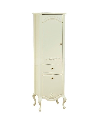 Шкаф пенал Migliore Impero 48 L 26648 Слоновая кость