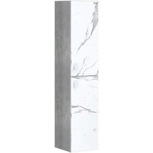 Шкаф пенал Onika Марбл 30.10 403076 подвесной Мрамор Камень бетонный