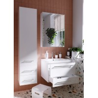 Шкаф пенал 1MarKa Соната 35 R У23256 подвесной Белый глянцевый