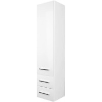 Шкаф пенал 1MarKa Соната 35 R У23256 подвесной Белый глянцевый