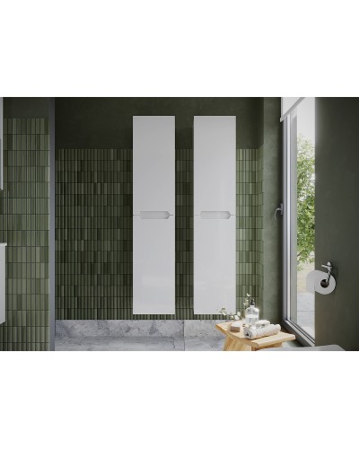 Шкаф пенал Sancos Norma 2.0 35 PNR2.035W подвесной Белый глянец