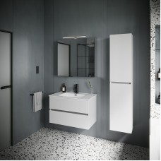 Шкаф пенал Sancos Urban 35 PUR35W подвесной Белый глянец