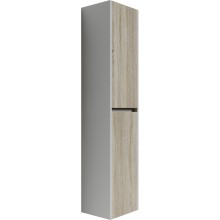 Шкаф пенал Sancos Smart 35 PSM35E подвесной Дуб Бардолино Белый