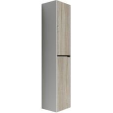 Шкаф пенал Sancos Smart 35 PSM35E подвесной Дуб Бардолино Белый