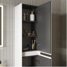 Шкаф пенал Sancos Cento 35 PCN35W подвесной Белый глянец