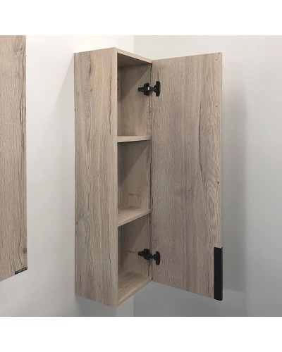 Шкаф пенал Comforty Бонн 35 00-00008476 подвесной Дуб дымчатый