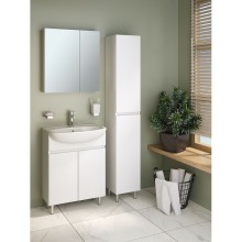 Шкаф пенал Runo Лада 30 00-00001166 Белый