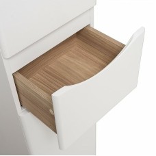 Шкаф пенал Runo Афина 35 R 00-00001173 Белый