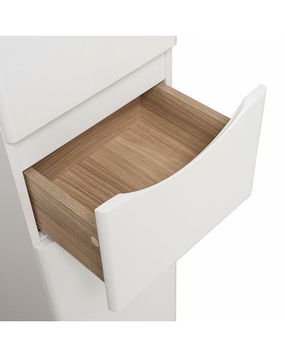 Шкаф пенал Runo Афина 35 R 00-00001173 Белый