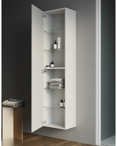 Шкаф пенал Creto Luna 40 L 17-PenIV40L подвесной Ivory