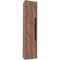 Шкаф пенал Grossman Лайф 32 303202 подвесной Винтажное дерево темное Графит