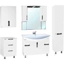 Шкаф пенал Bellezza Лагуна 35 R 4622107001016 Белый