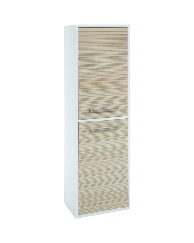 Шкаф пенал Bellezza Фабио 40 4620605180349 подвесной Бежевый структурный