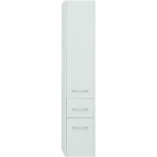 Шкаф пенал Aquanet Августа 35 R 274147 подвесной Белый глянец