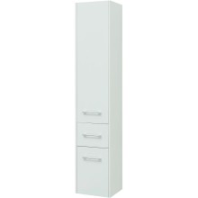 Шкаф пенал Aquanet Августа 35 R 274147 подвесной Белый глянец