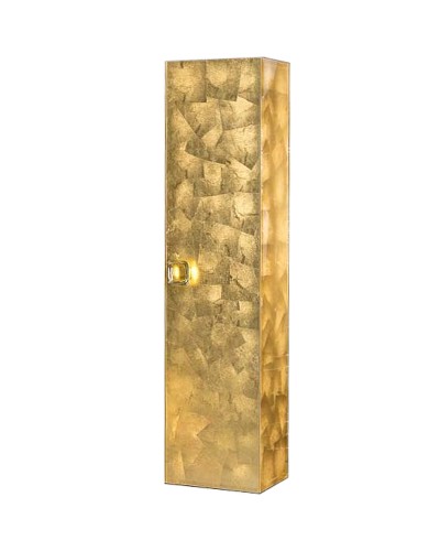 Шкаф пенал Boheme Armadi Art Lucido 35 772-Foil подвесной Поталь