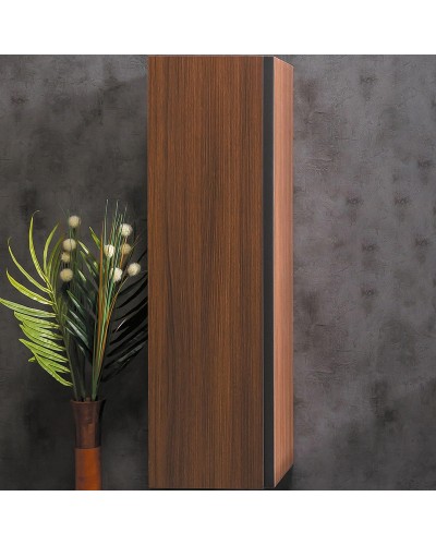 Шкаф пенал Boheme Armadi Art Capolda 35 849-120-D подвесной Dark wood