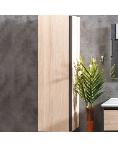 Шкаф пенал Boheme Armadi Art Capolda 35 849-120-LW подвесной Light wood