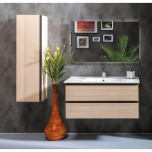 Шкаф пенал Boheme Armadi Art Capolda 35 849-120-LW подвесной Light wood