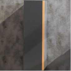 Шкаф пенал Boheme Armadi Art Capolda 35 849-120-A подвесной Антрацит