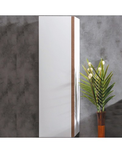 Шкаф пенал Boheme Armadi Art Capolda 35 849-120-WW подвесной Белый Дерево