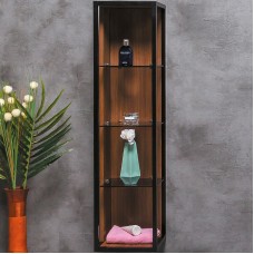 Шкаф пенал Boheme Armadi Art Loft 30 896-D подвесной Dark wood