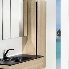 Шкаф пенал Boheme Armadi Art Vallessi 35 836-L подвесной Дуб светлый матовый
