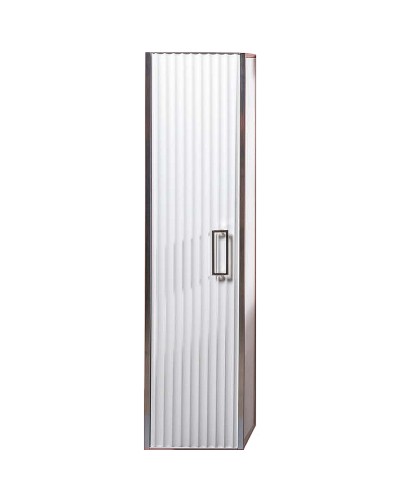 Шкаф пенал Boheme Armadi Art Monaco 35 868-WCR подвесной Белый глянец Хром